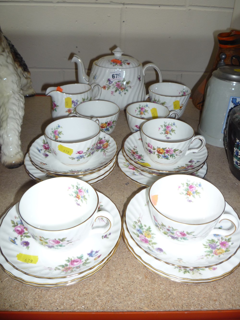 MINTON `MARLOW` TEASET, S309 (22)