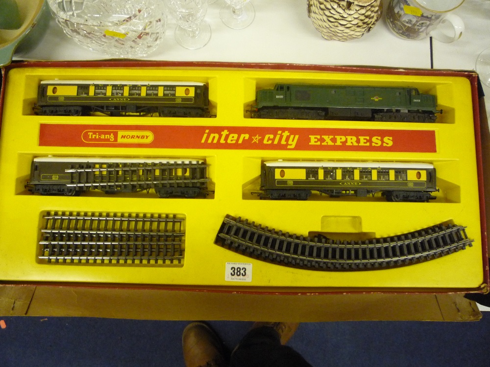 A boxed Tri-ang Hornby Intercity Express Train set, R.S.9