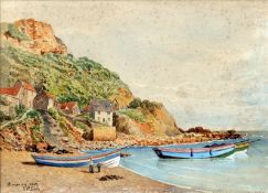 VINCENT PERRONET SELLS (1827-circa 1895) British Ronswich Watercolour Signed, titled and dated