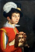 CONTINENTAL SCHOOL (18th century) Portrait of Ynacio Monaco des la Bastida, in traditional costume