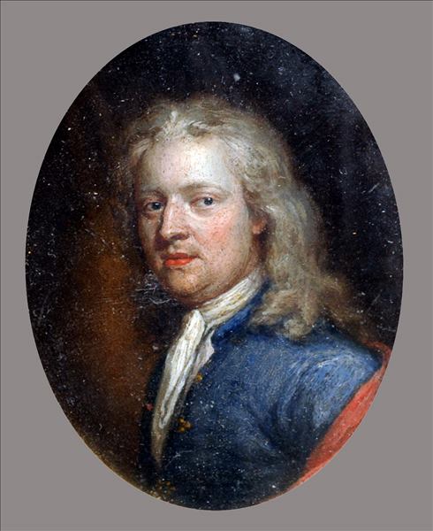 ENGLISH SCHOOL (18th century) Portrait Miniature of a Gentleman Wearing a White Neckerchief Oil on