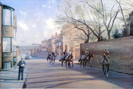 *AR NEIL CAWTHORNE (born 1936) British The High Street; and The Lime Kilns Signed artist`s proofs