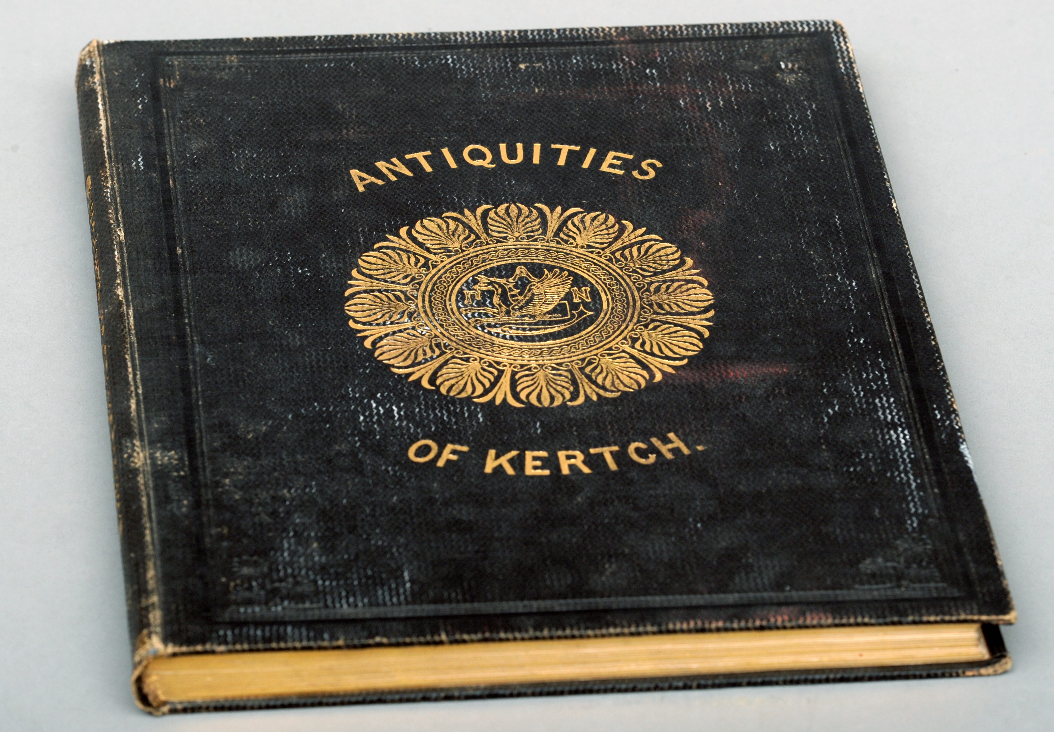 McPherson, Duncan. Antiquities of Kertch. Published 1857 by Smith, Elder & Co., London, gilt