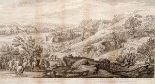 ROBERT BONNART (1652-after 1729) French, After ADAM FRANS VAN DER MEULEN (1632-1690) Dutch View of