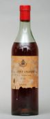 A bottle of Cognac, Grande Fine Champagne Ritz Special, 1812Label with staining and losses, level