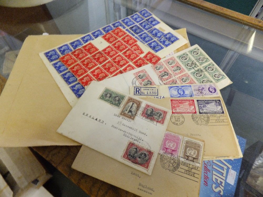 A selection of commonwealth stamps