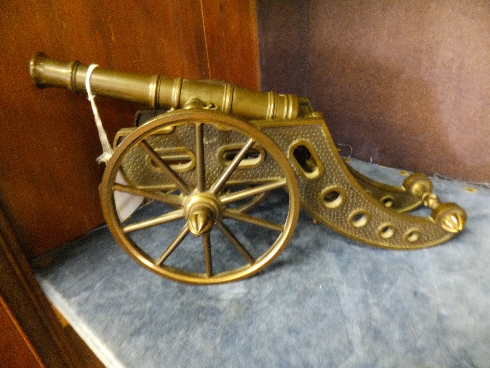 A bronze cannon