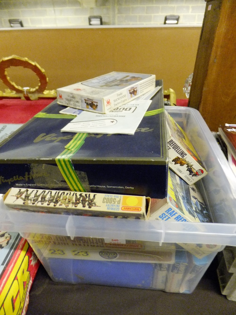 A quantity of boxed Airfix kits etc