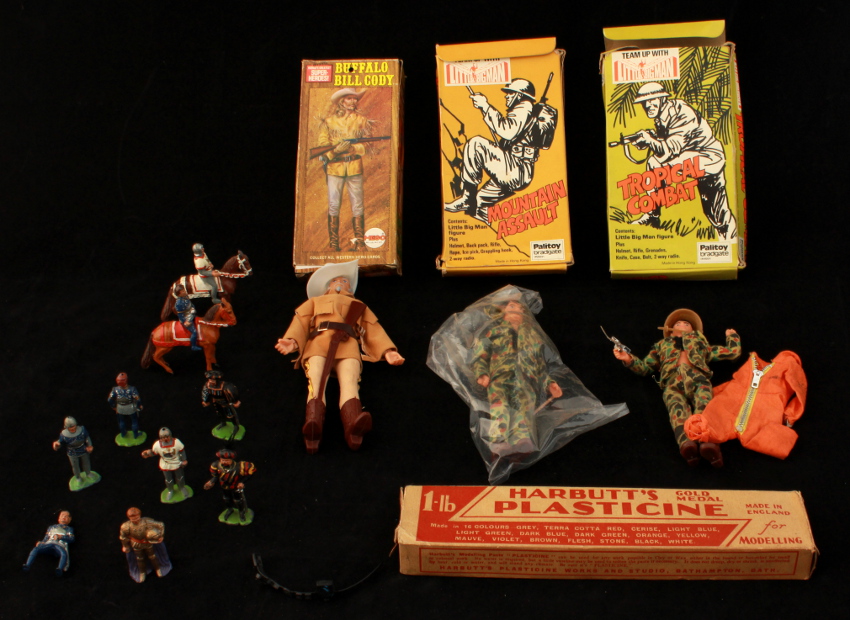 Property of a lady - two boxed Palitoy Little Big Man figures - `Tropical Combat` and `Mountain