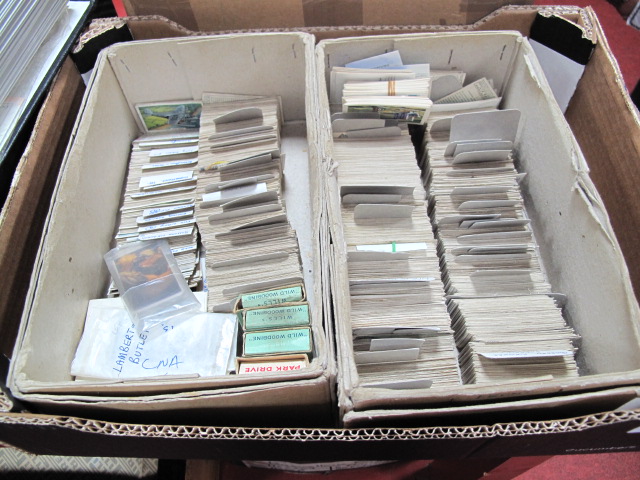 A Range of Cigarette Card Oddments arranged into part sets.