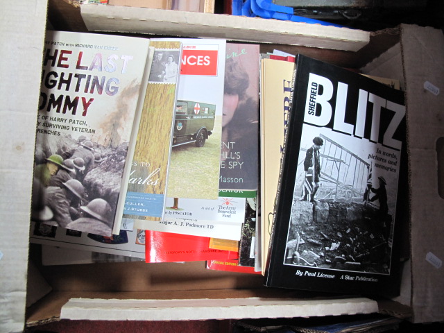 The Hallamshire Volunteers and Sheffield Blitz as part of a collection of over twenty   Military