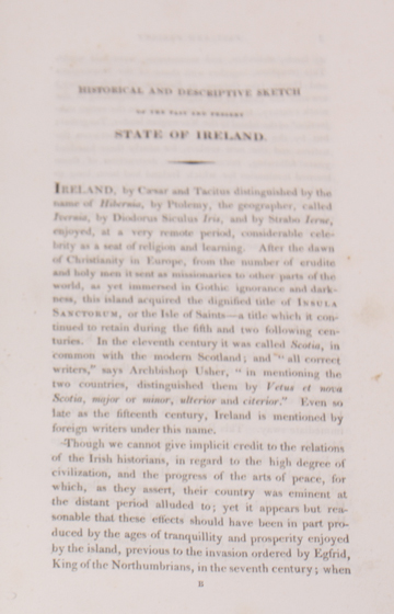 Excursions Through Ireland - Leinster Volumes I and II by Thomas Cromwell, Published 1820