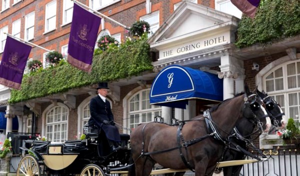 The Goring, London 2 Guests to enjoy a wonderful overnight stay with a delicious dinner with wine at