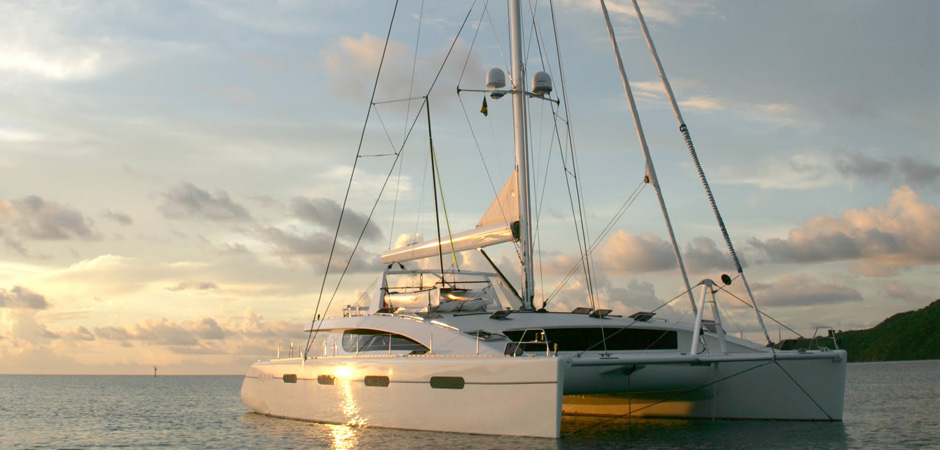 `Akasha` Magnificent Catamaran.  All inclusive for up to 10 guests. Usual chartering cost £43,000.