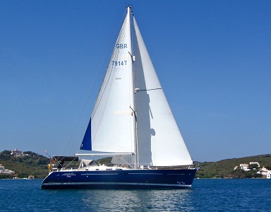 Half Tidy" Luxury Yacht Holiday.   One week for up to 6 guests on magnificent 47ft Sailing Yacht