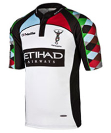 A Signed Harlequins Shirt. Make this one off Harlequins Rugby Shirt yours which is signed by the