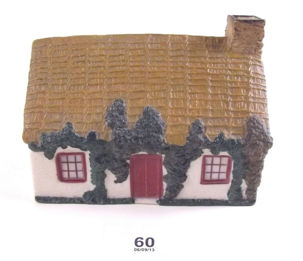 A Goss model of Manx Cottage - hairline crack