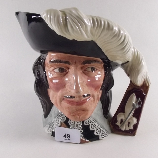 A Royal Doulton large character jug - D`artagnon