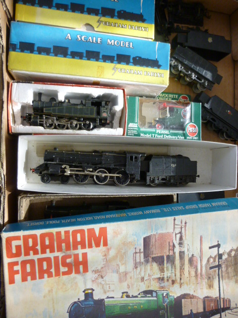 Graham Farish 00 Gauge 2-rail electric Locomotives: consisting of 4-6-0 Locomotive and Tender, BR