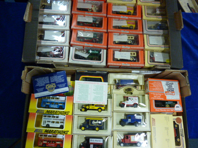 Lledo Days Gone, eighty commercial vehicles, in original boxes, E-M, boxes G-E (80)