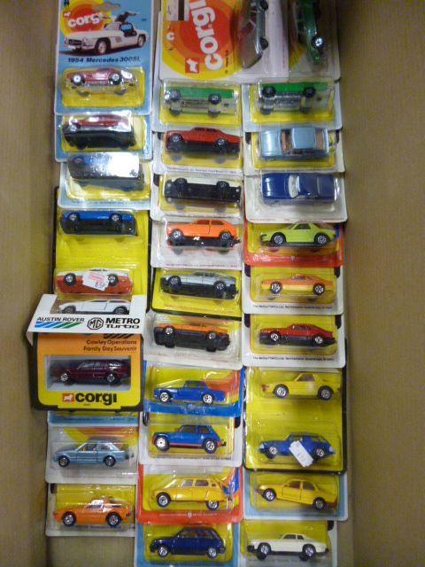 Corgi Juniors Cars, thirty one models including 89 Citroen Dyane, 181 Mercedes 300SL, 170 Vauxhall