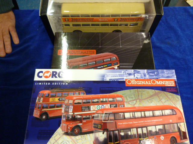 A Corgi AEC Routemaster London Transport, Sights & Sounds CC25908, Original Omnibus London Transport