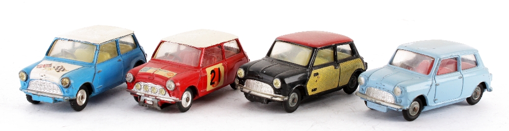 Corgi Toys Cars: including 333 Sun Rac Rally Mini Cooper, 313 Ford Cortina GXL, 226 Mini Minor,