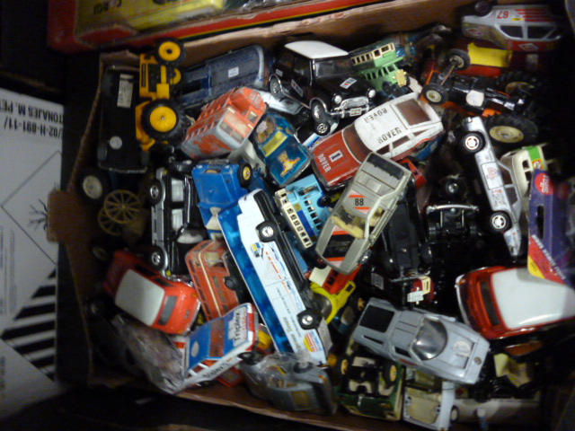 A collection of various diecast by Dinky, Britains, Siko and others.