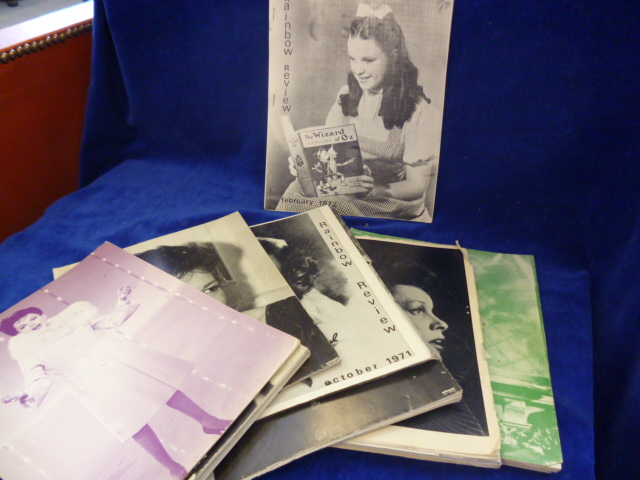 A group of Judy Garland fanzines NO LIVE BIDDING FOR THIS SALE