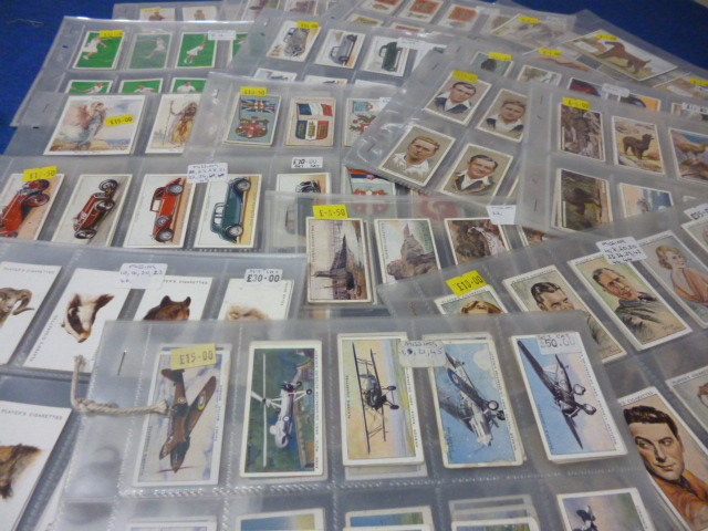 Cigarette Cards, a collection of various Players sets and part set including Military Uniforms of