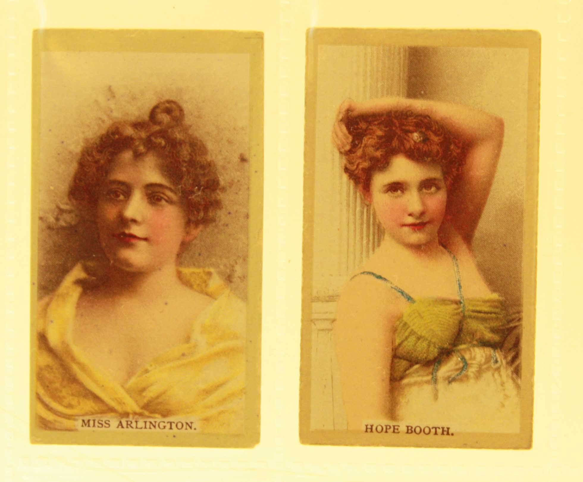 Cigarette cards, USA, Kinney, Actresses, Group 4, coloured (set, 50 cards) (gen gd)