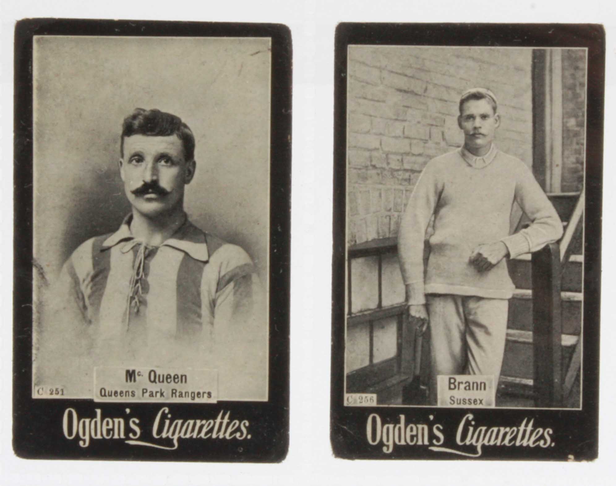 Cigarette cards, Ogden`s Tabs, General Interest, `C201-300` numbered on front (set, 100 cards plus