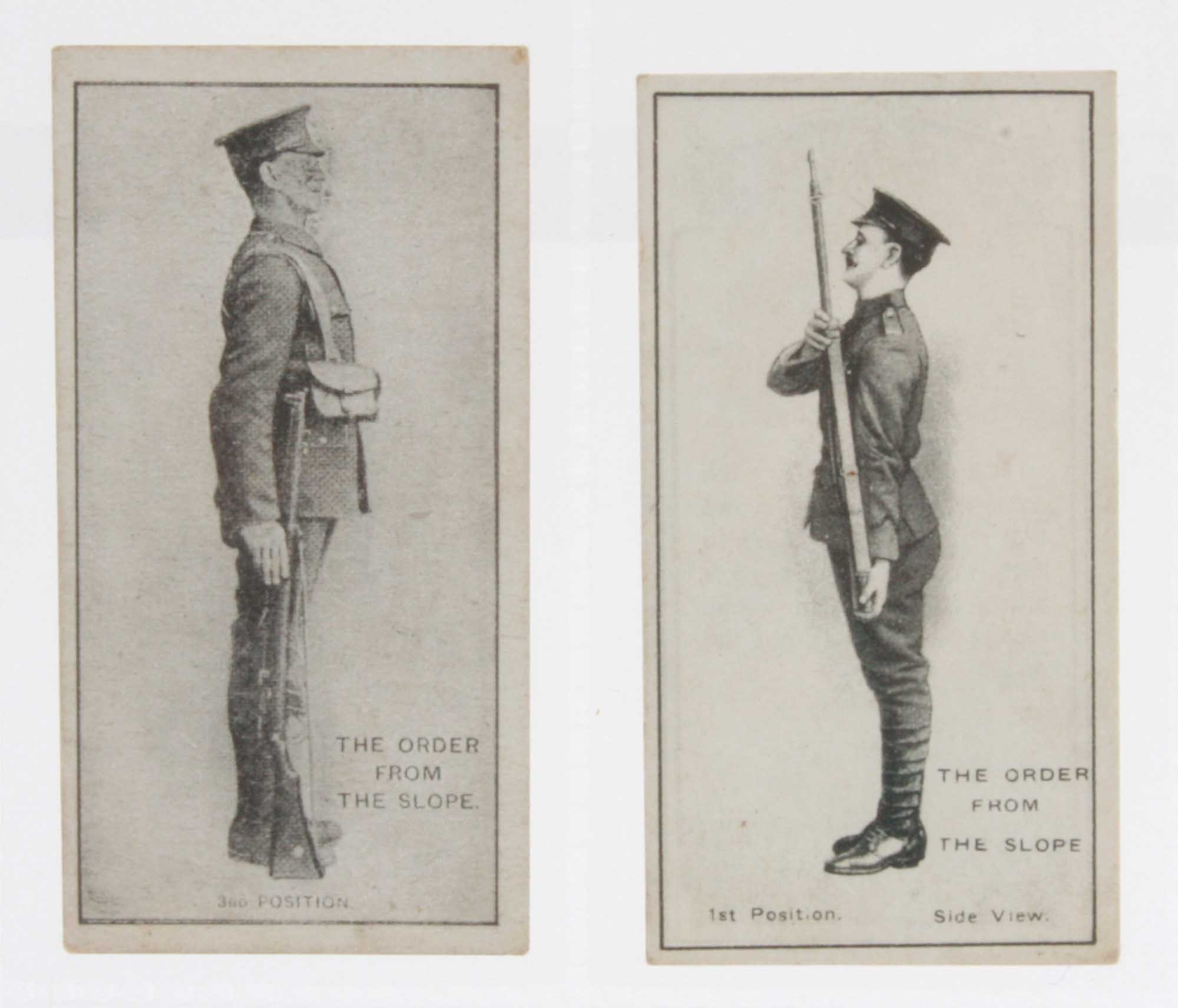 Cigarette cards, Military, Imperial Tobacco Co, Canada, Infantry Training (48/50, missing nos 22 &
