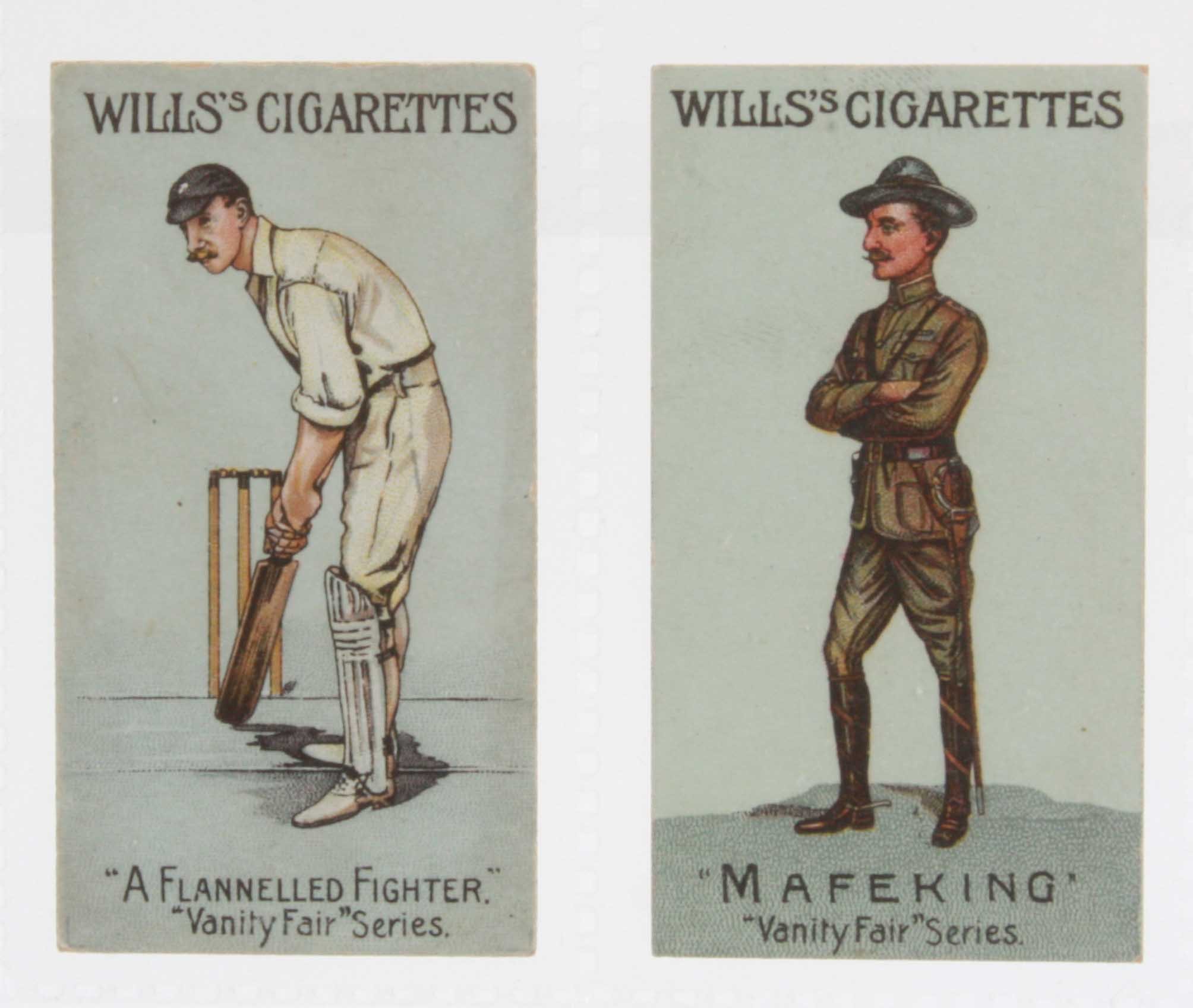 Cigarette cards, Will`s, Vanity Fair (unnumbered) (set, 50 cards) (1 with back damage, four with