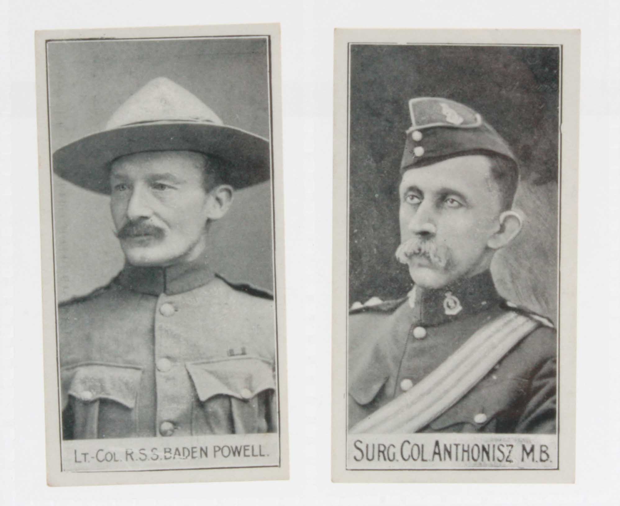 Cigarette cards, Military, Adkin & Sons, Soldiers of the Queen `Series of 50 Portraits, issued