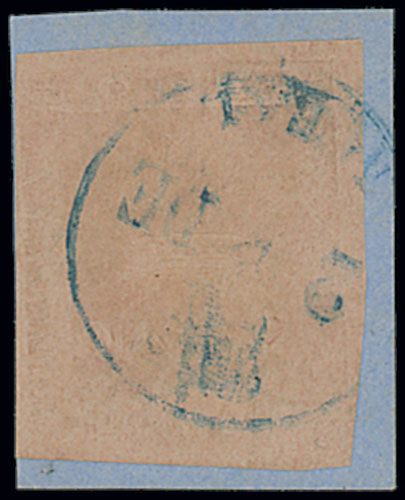 Natal 1857-61 Embossed Issue 1d. rose with margins nearly all round, good embossing and colour,