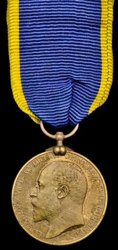 The Highly Emotive Edward Medal for Mines to Workman T. Birkett, Who Helped With the Attempted