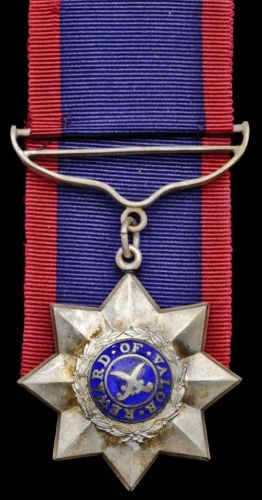 x Indian Order of Merit, 2nd type, Military Division, Second Class (I.O.M.) breast Badge, silver and