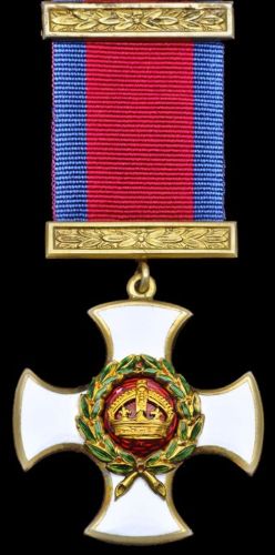 x Distinguished Service Order, G.V.R., silver-gilt and enamel, with integral top riband bar,