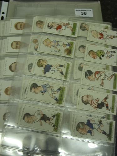 A collection of 5 sets of Cigarette Cards, overall good condition, including Carreras, Ogdens,