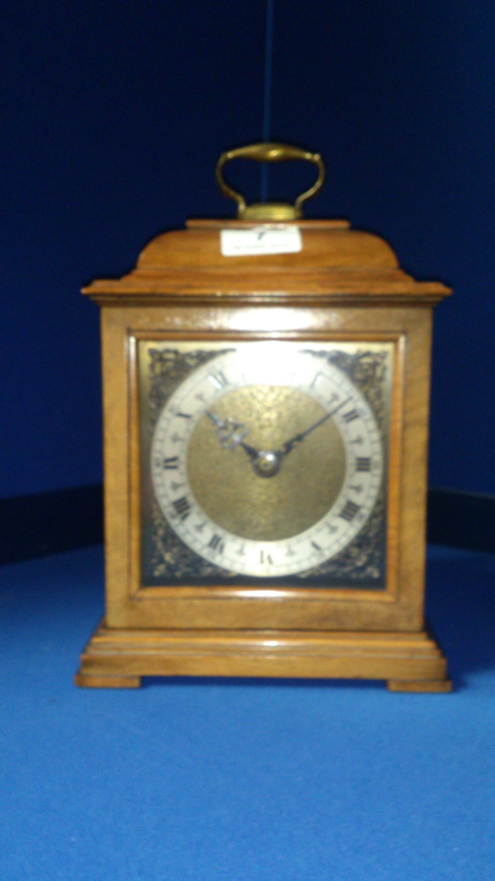 20 cent mahog. Mantle clock