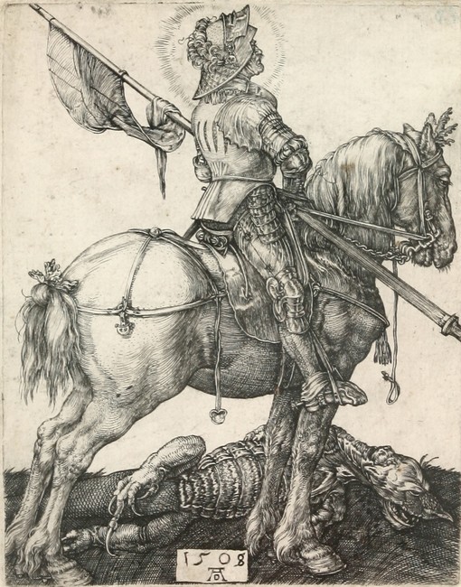 Albrecht Dürer (German 1471-1528),
SAINT GEORGE ON HORSEBACK (B. 54; M., Holl. 56; S.M.S. 41)