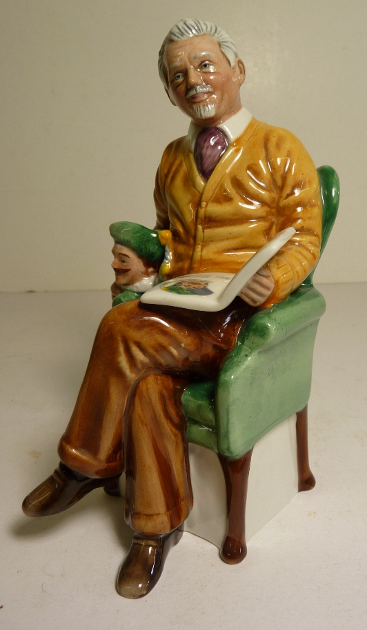 A Royal Doulton figure "Pride and Joy" Collectors Club figure, 18.5cms high ++good