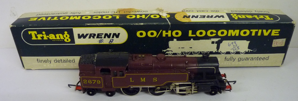 WRENN - W2219 LMS 20604T loco no.2679, maroon, in box ++loco good, box with some damage