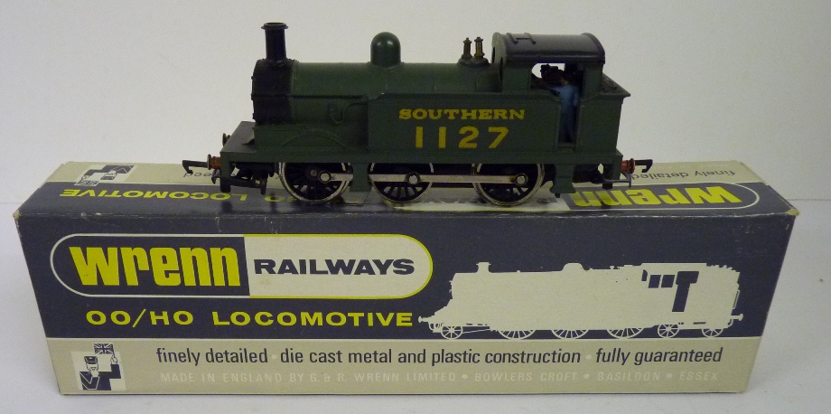 WRENN - W2207 Southern 0-6-0T no.1127, green, in original box with instructions ++loco near mint,
