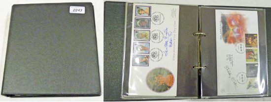 SIGNED FIRST DAY COVERS INCLUDING TOM BAKER 1999, CRAIG