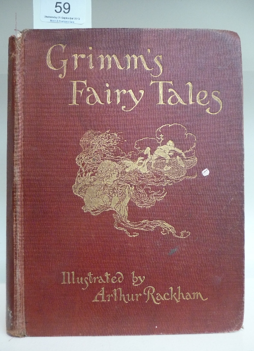 Brothers Grimm The Fairy Tales of the Brothers Grimm. 1909, Constable, 40 tipped-in colour plates