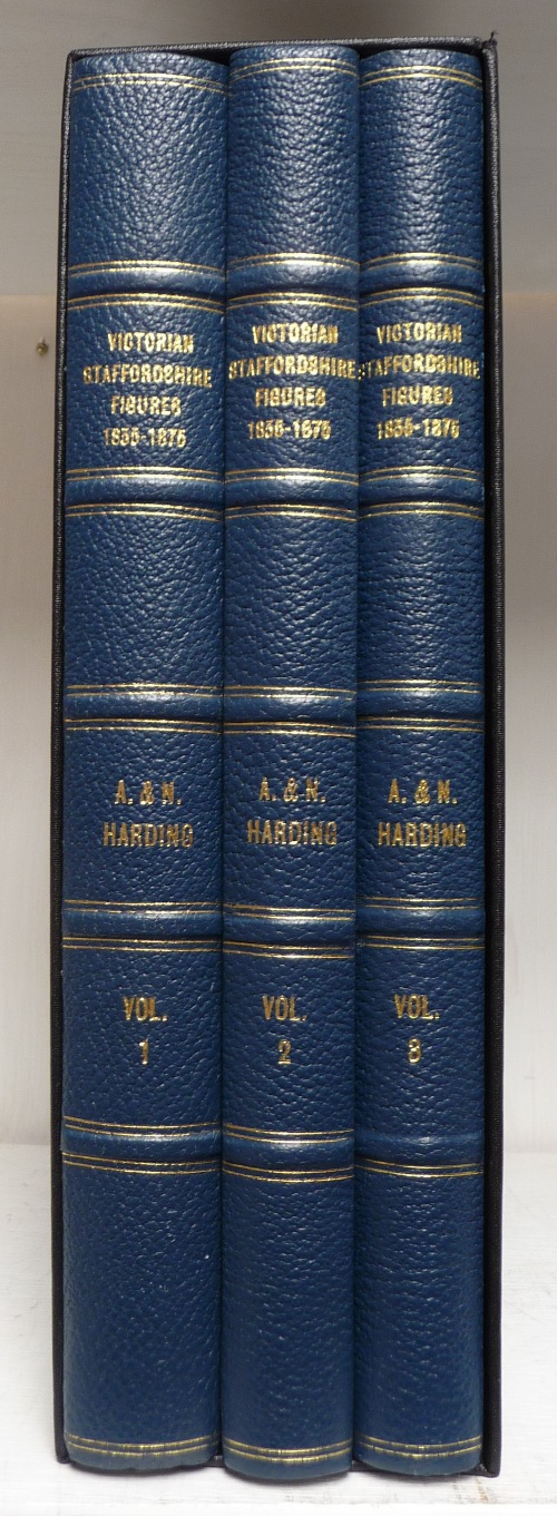 Harding (A & N.) Victorian Staffordshire Figures 1835 - 1875, Books 1, 2 & 3, 1998-2000, 3 volumes,