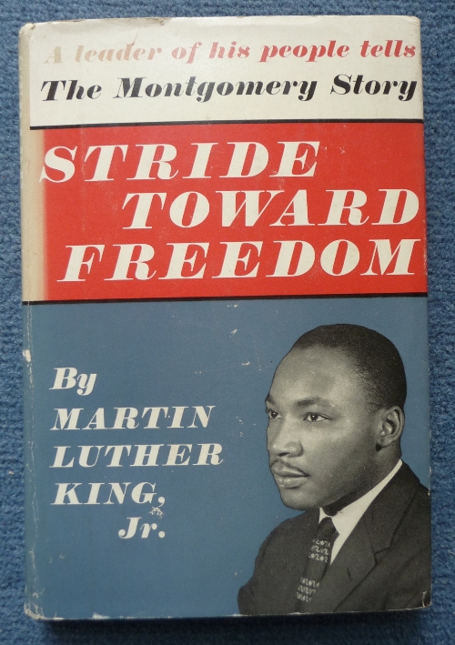 King (Martin Luther Jr.) Stride Toward Freedom, The Montgomery Story, 1958, first edition,