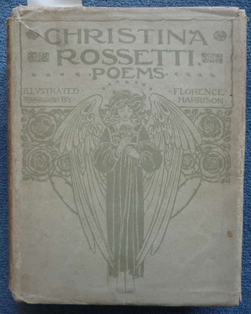 Rossetti (Christina) Poems, nd., Blackie, 4to., 36 tipped-in colour plates after Florence Harrison,